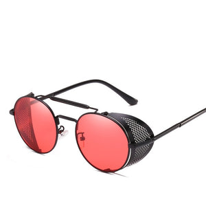 MuseLife Retro Round Metal Sunglasses