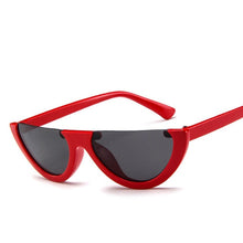 Load image into Gallery viewer, Cool Trendy Half Frame Rimless CatEye Sunglasses