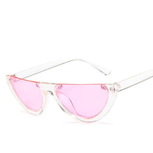 Load image into Gallery viewer, Cool Trendy Half Frame Rimless CatEye Sunglasses