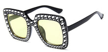 Load image into Gallery viewer, MuseLife Luxury Brand Designer Italian Big Crystal Sun Glasses