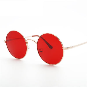 Vintage Retro Round Sunglasses Men Women