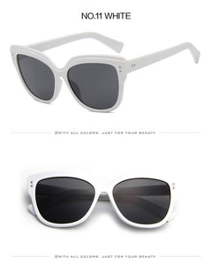 Womens Classic Retro Cat Eye Sunglasses